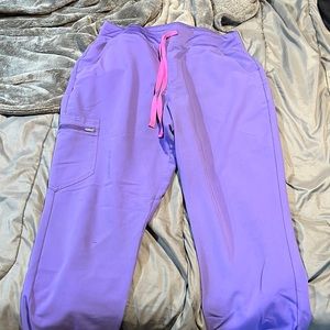 Amethyst High Waisted Figs Zamora Scrub Joggers